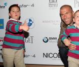 Zinedine Zidane a passé du temps avec les enfants malades