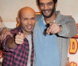 Eric et Ramzy à Paris, en février 2011.