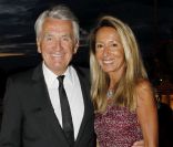 Gilbert et Nicole Coullier lors du 14e Grand Bal de Deauville organisé au profit de CARE France, le 27 août 2011