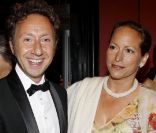 Stéphane Bern et la Princesse Zahra Aga Khan lors du 14e Grand Bal de Deauville organisé au profit de CARE France, le 27 août 2011