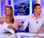 Matthieu Delormeau et Jeny Priez sur le plateau des Anges de la télé, sur NRJ 12