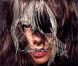 Björk -  Hiden Place  - réalisé par Inez et Vinoodh, graphisme de M/M, pour l'album  Vespertine , en 2001..