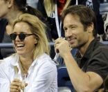 Tea Leoni et David Duchovny passent un agréable moment à New York en septembre 2010