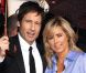 David Duchovny et Tea Leoni aux Golden Globe Awards à Los Angeles en janvier 2010 