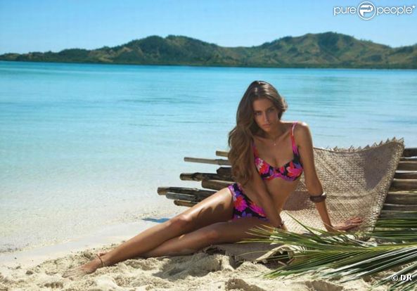 Le mannequin espagnol Clara Alonso pour la marque de maillots de bain Baku, 2011.