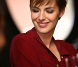 Louise Bourgoin présente Un heureux événement, à Lille, le mardi 6 septembre 2011.