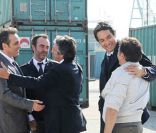Gilbert Melki, Bruno Solo, Richard Anconina, Vincent Elbaz et José Garcia dans les premières images de  La Vérité si je mens 3 ! , en salles le 1er février 2012.