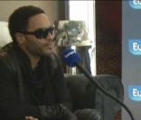 Lenny Kravitz face à Nikos Aliagas le 9 septembre 2011 sur Europe 1