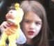 Suri Cruise avec sa maman Katie Holmes à New York le 9 septembre 2011