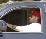 Kevin Federline revient de l\'école de ses fils Sean Preston et Jayden  James, après leur rentrée scolaire, vendredi 9 septembre 2011 à Los  Angeles.