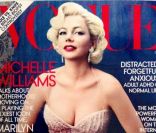 Michelle Williams en couverture du <em>Vogue </em>américain d\'octobre 2011