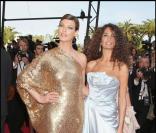 Linda Evangelista et Afef Jnifen