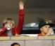 Les jeunes fils de David Beckham Brooklyn, Romeo et Cruz ont assisté à la victoire de leur père tels de véritables fans lors du match entre le Galaxy de Los Angeles et les Vancouver WhiteCaps le 17 septembre