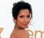Padma Lakshmi lors des 63ème Emmy Awards à Los Angeles, le 18 septembre 2011 