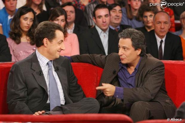 Nicolas Sarkozy et Christian Clavier
