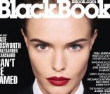 Kate Bosworth en couverture du numéro de septembre 2011 du magazine BlackBook. 