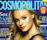 Décembre 2008 : l'actrice Kate Bosworth apparaît en couverture du Cosmopolitan britannique. 
