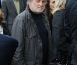 Jean-Jacques Debout à l'enterrement de Georges Fillioud au cimetière du Père Lachaise, à Paris le 21 septembre 2011