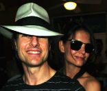 Tom Cruise et Katie Holmes, à Miami, le 19 juin 2011.