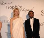 Gwyneth Paltrow et Spike Lee à la soirée Chopard le 19/05/08