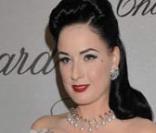 Dita Von Teese à la soirée Chopard le 19/05/08