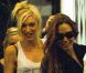 Angelina Jolie quitte la maison de Gwen Stefani après avoir passé l'après-midi avec leurs enfants le 26 septembre 2011