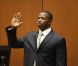 Procès du docteur Conrad Murray à Los Angeles le 28 septembre 2011 - ici Faheem Muhammad