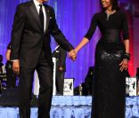 Michelel Obama et son époux Barack, un couple tout aussi puissant que glamour  