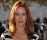 Léa Drucker lors de son arrivée au défilé Lanvin à Paris le 30 septembre