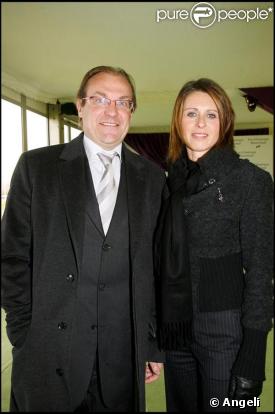 Laurent Fignon et sa femme Valérie