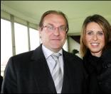 Laurent Fignon et sa femme