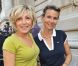 Evelyne Dhéliat et Alex Goude, rois de la pédale verte et du rire
