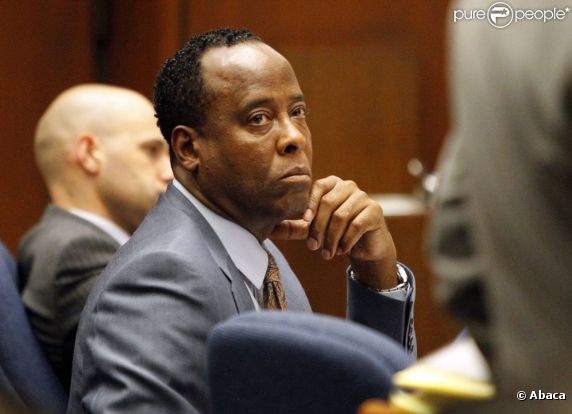Procès du docteur Conrad Murray, accusé d'homicide involontaire sur son patient Michael Jackson, à Los Angeles le 3 octobre 2011 - ici Conrad Murray