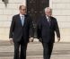 Albert de Monaco reçoit Ivo Josipovic, président de la Croatie, et son épouse. Le 4 octobre 2011