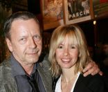 Romane Cerda et Renaud en 2007 à la Brasserie Lipp