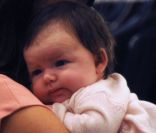 La petite Harper a fait un premier voyage à New York lors de la Fashion Week avec sa maman Victoria Beckham. Le 16 septembre 2011
