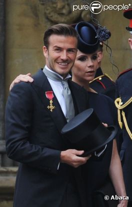 David et Victoria Beckham pourraient venir s'installer à Paris dans les prochains mois. Londres, 29 avril 2011
