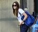 Jessica Biel prouve qu'elle ne manque pas de style, même en ville, et brille en bleu dans les rues de Los Angeles. Le 12 octobre 2011 
