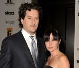 Shannen Doherty et Kurt Iswarienko posent lors d'une soirée à Los Angeles en janvier 2010 