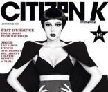 Eva Longoria, méconnaissable en couverture du <em>Citizen K </em>français d\'octobre 2009.<br />