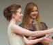 Lily Cole et Sarah Bolger au festival d'Abu Dhabi le 16 octobre 2011. 
