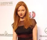 Lily Cole à Abu Dhabi le 16 octobre 2011 pour présenter The Moth Diaries. 