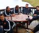 L'équipe de France le 17 octobre 2011 à Riverhead au nord-ouest d'Auckland