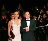 Francis Lalanne et une amie le 20 mai 2008