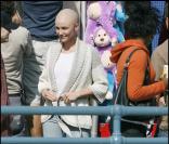 Cameron Diaz sans ses cheveux sur le tournage de My Sister's Keeper