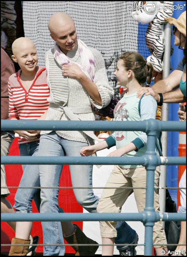 Cameron Diaz sans ses cheveux sur le tournage de My Sister's Keeper