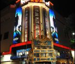 Impressionnant dispositif pour l'avant-première des  Aventures de Tintin : Le Secret de la Licorne , à Paris, le 22 octobre 2011.