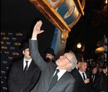 Steven Spielberg à l'avant-première des  Aventures de Tintin : Le Secret de la Licorne , à Paris, le 22 octobre 2011.