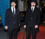 Les Dupont et Dupond à l'avant première de Tintin
