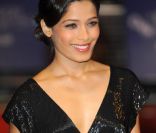 Freida Pinto à Londres pour la première de Trishna de Michael Winterbottom, le 22 octobre 2011